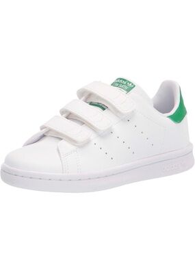 adidas Kids' Stan Smith Hook & Loop Sneakers